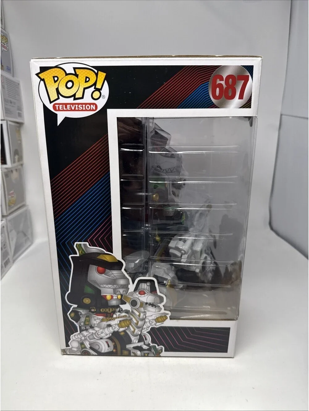 Funko POP! Television Power Rangers Ultrazord #687 Target Exclusive NOT MINT
